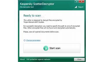 Kaspersky ScatterDecryptor for Windows - Download it from Habererciyes for free